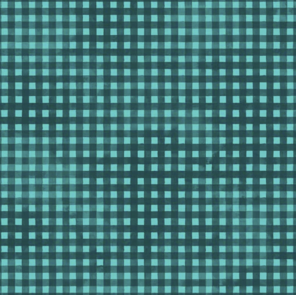 Jewel Teal Plaid