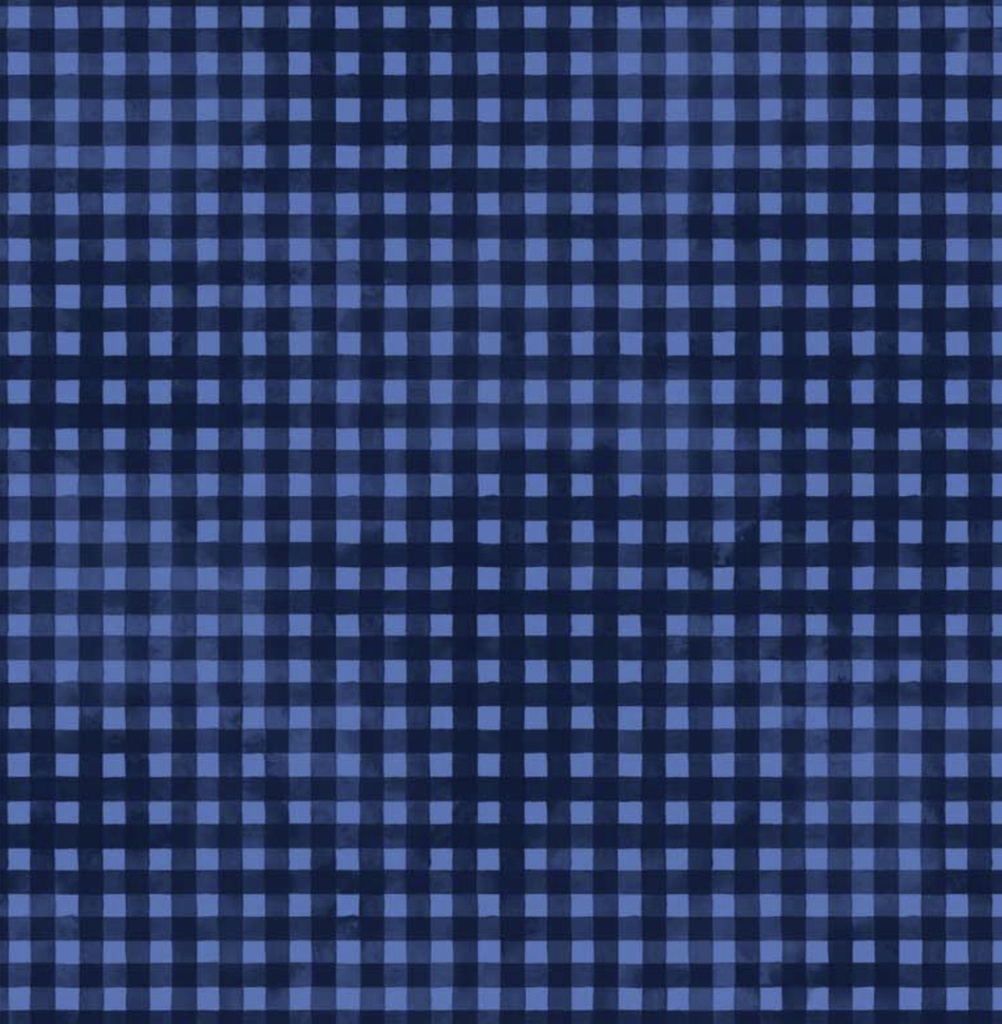 Jewel Dark Blue Plaid