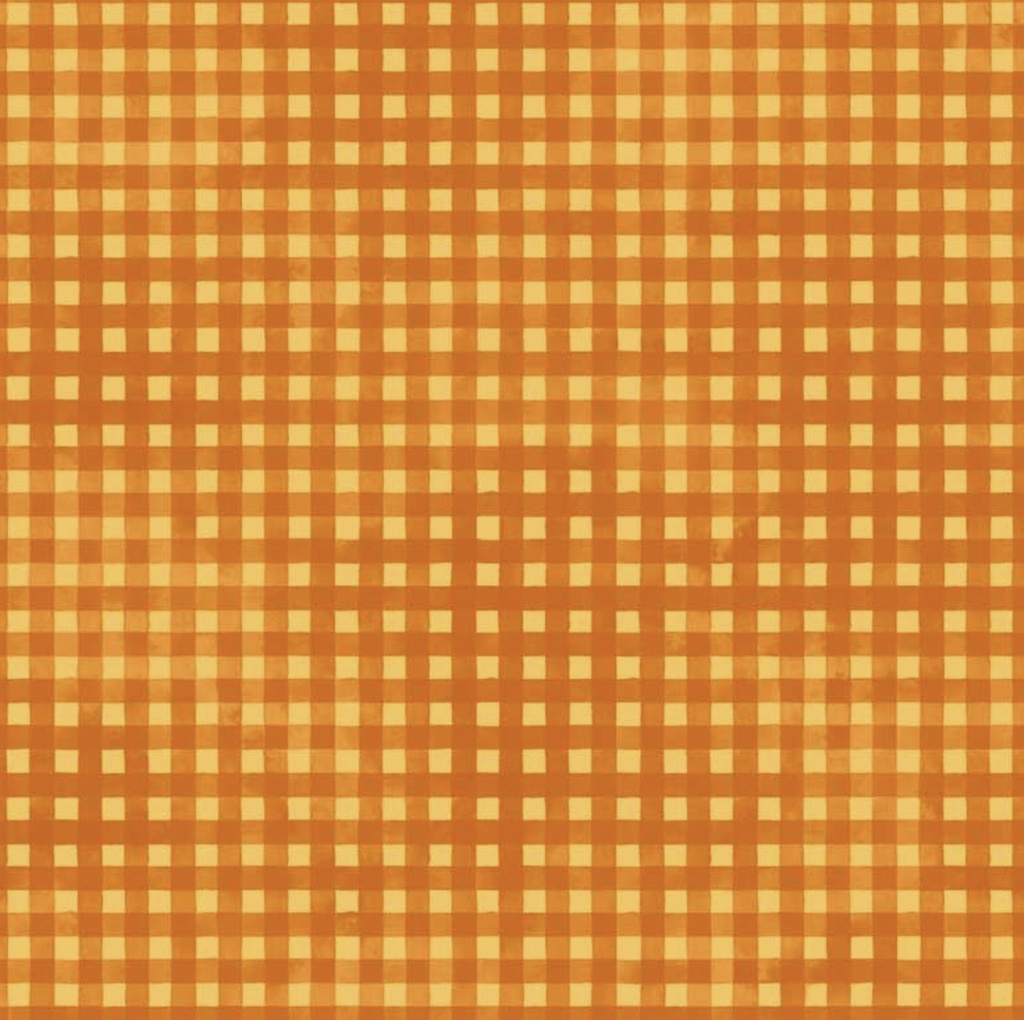 Jewel Light Orange Plaid