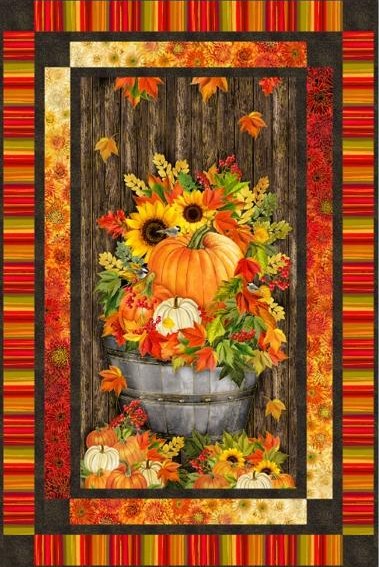 Fall is in the Air Quilt Kit from Timeless Treasures