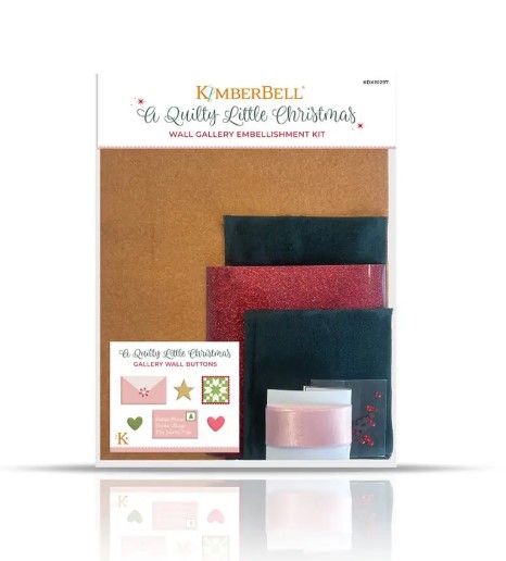 A Quilty Little Christmas Gallery Wall Embellishment Kit from Kimberbell