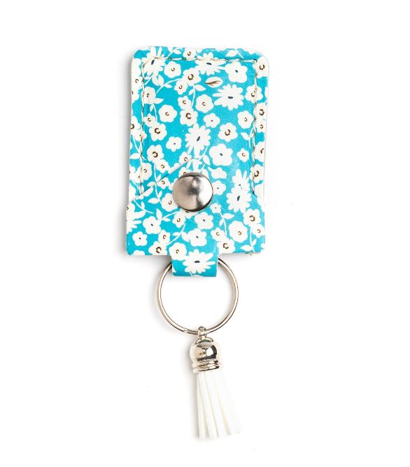 Spring Gardens Leather Scissor Pouch from Riley Blake