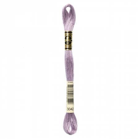 DMC Embroidery Floss Color 3042 Light Antique Violet