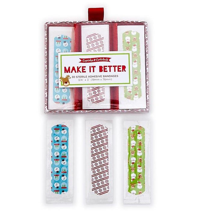 Make It Better Holiday 30pc Bandages from Twos Company