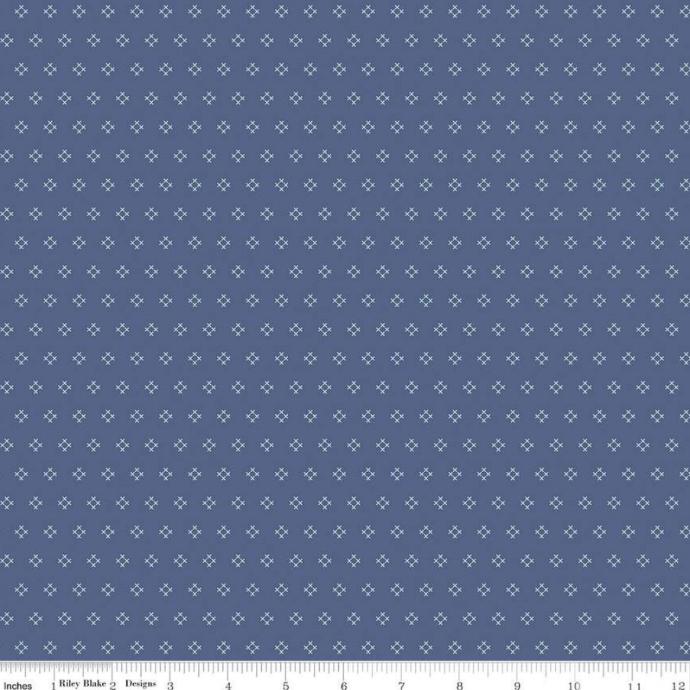 Autumn Stitch Denim from Riley Blake