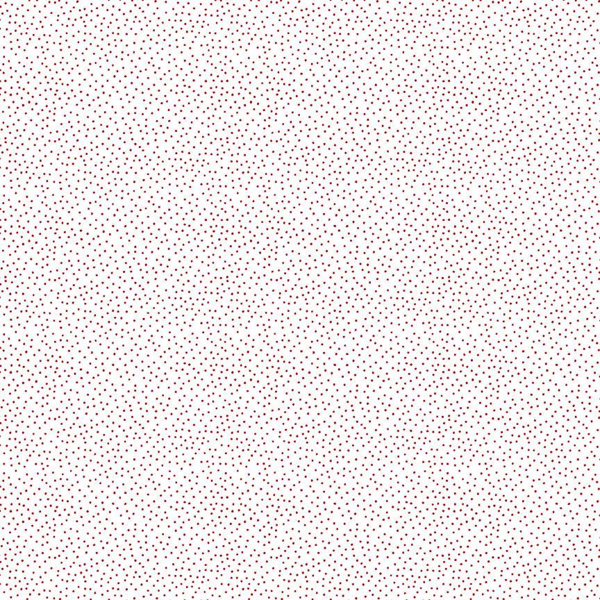 Garden Redwork White Red Dots from Timeless Treasures