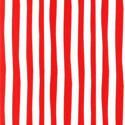 Celebate Seuss Red Stripe from Robert Kaufman