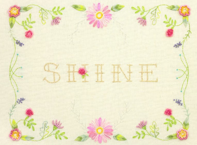 Shine Embroidery Pattern from Crabapple Hill Studio
