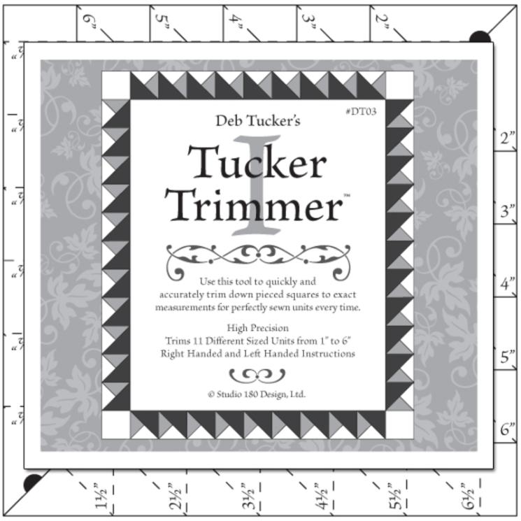 Deb Tucker's Tucker Trimmer 7" x 7" from Studio 180 Design