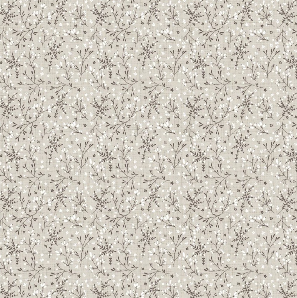 Grassland Ditsy Floral Cream from Northcott