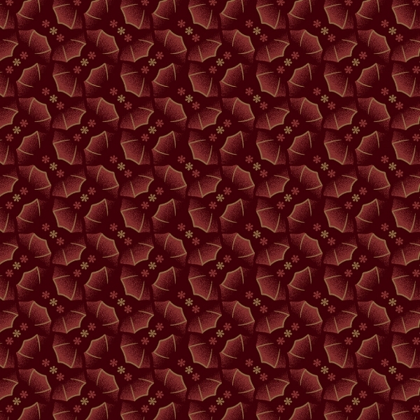 Strawberry Emery Burst Wine by Pam Buda for Marcus Fabrics