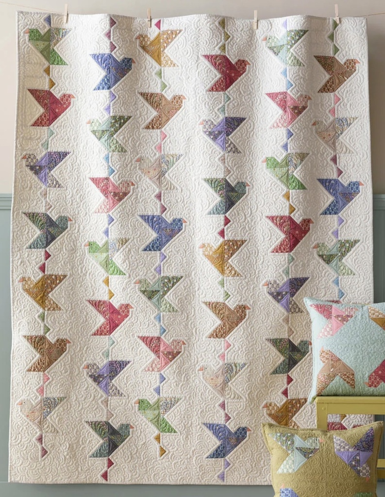 Paperbird Quilt Kit from Tilda
