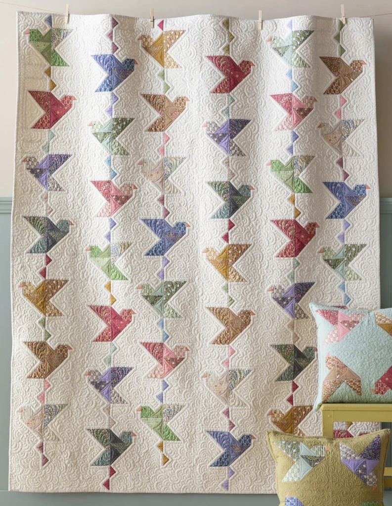 Paperbird Quilt from Tilda