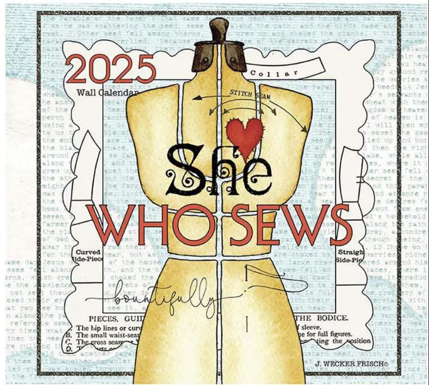 She Who Sews 2025 Calendar