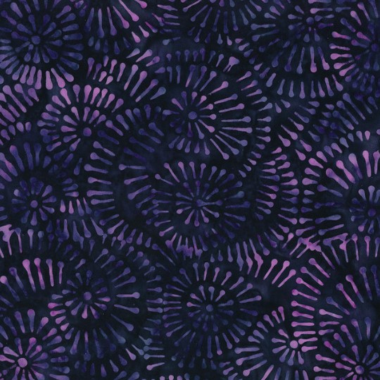 Violet Crush Swirled Pins Dark Purple from Wilmington Prints