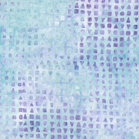 Violet Crush Light Blue Squares & Triangles from Wilmington Prints