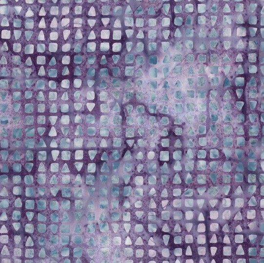 Violet Crush Purple Squares & Triangles from Wilmington Prints