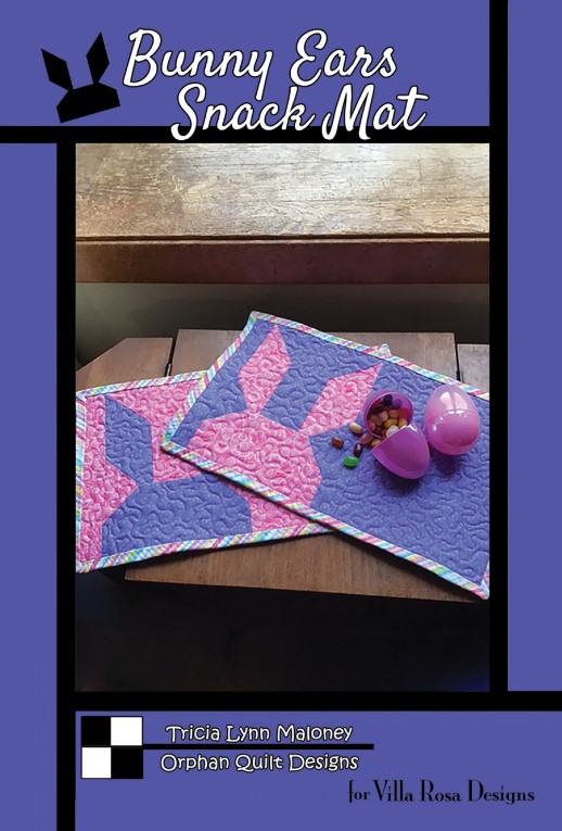 Bunny Ears Snack Mat Pattern by Tricia Lynn Maloney for Villa Rosa Designs