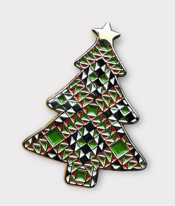 Christmas Tree Enamel Pin