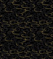Year of the Dragon Black Swirl