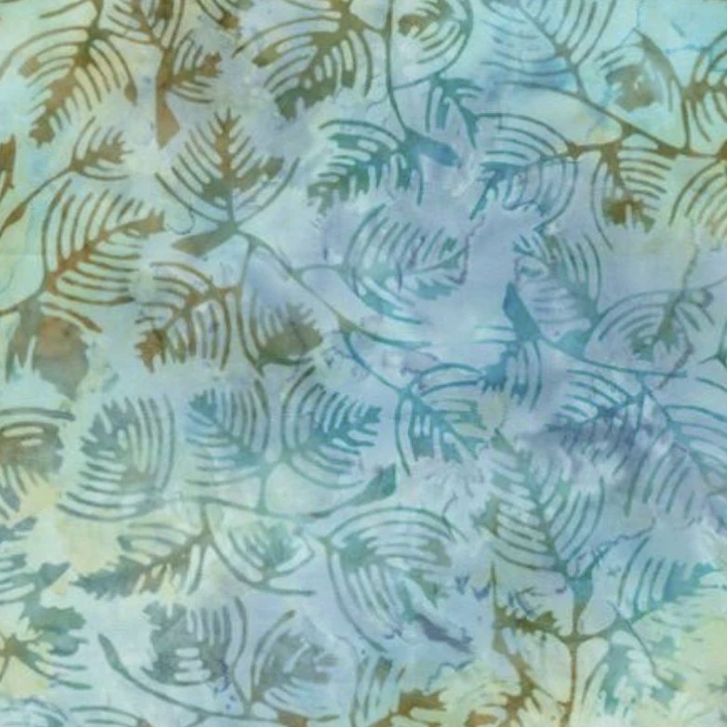 Blue Ridge Batiks Leaves Frost from Moda Fabrics