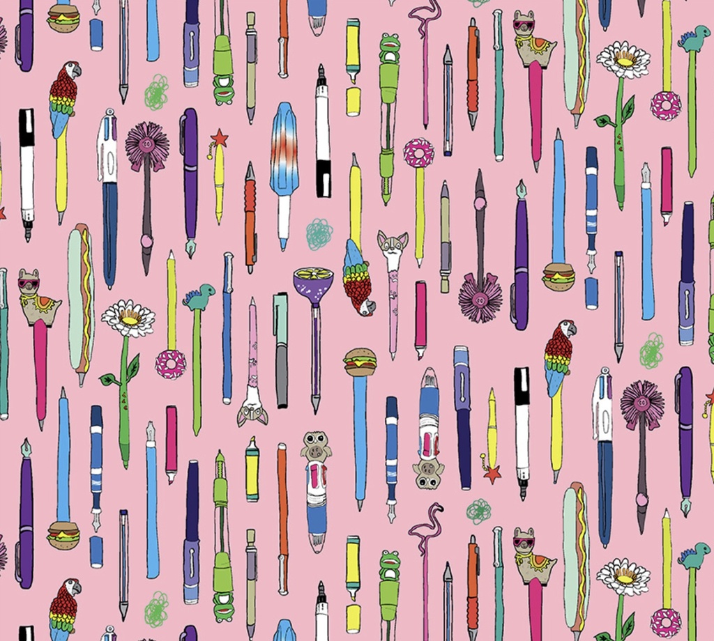 Pen Pals Collection Bon Bon by Heather Givens for Windham Fabrics