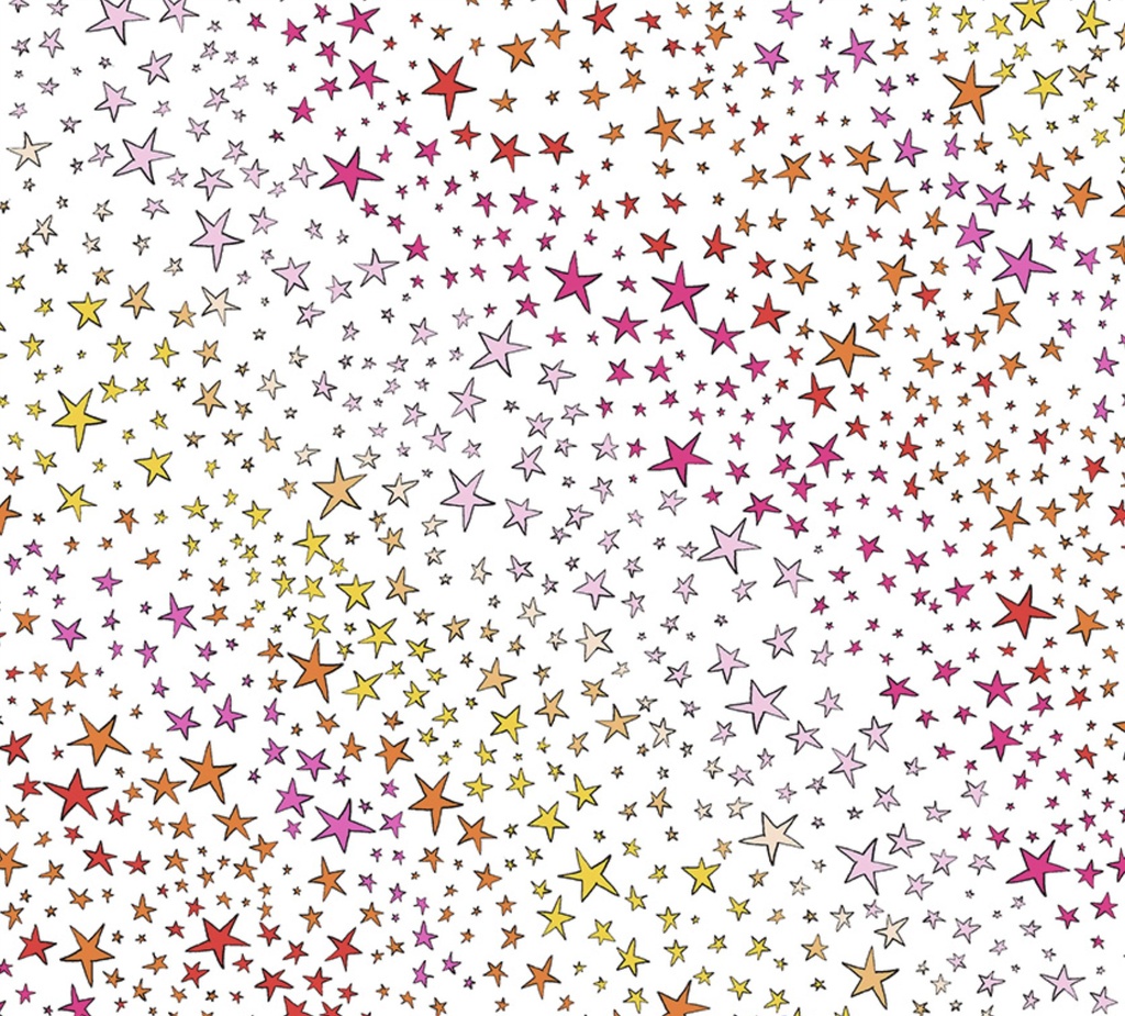 Pen Pals Stardust Twilight by Heather Givens for Windham Fabrics