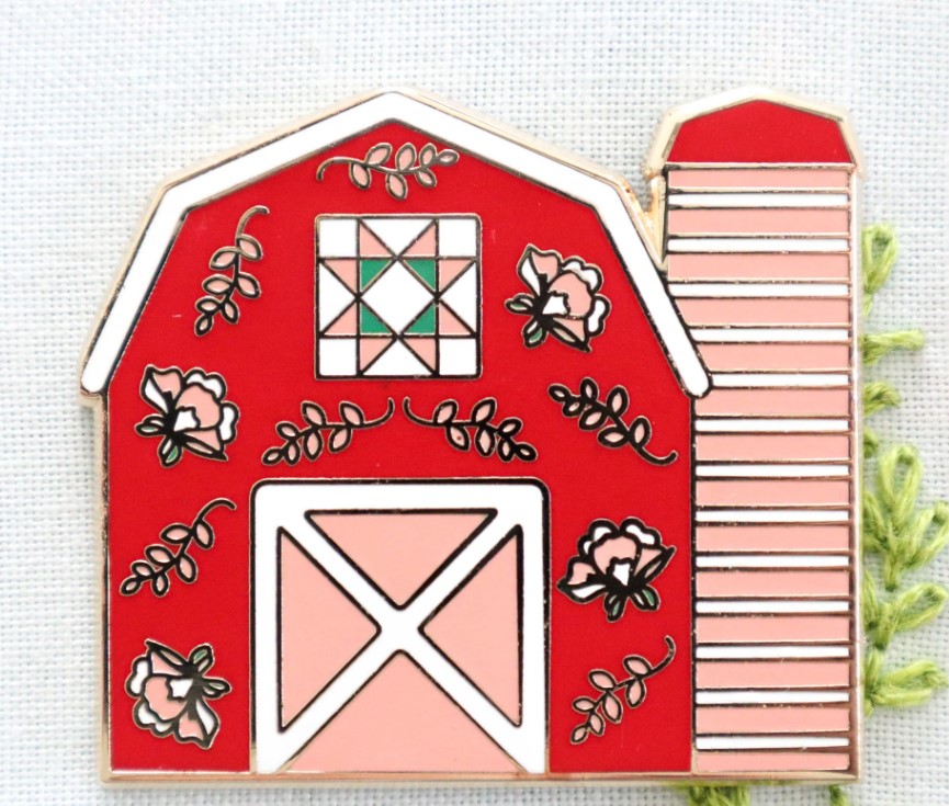 Sweet Acres Barn Magnetic Needle Minder from Flamingo Toes
