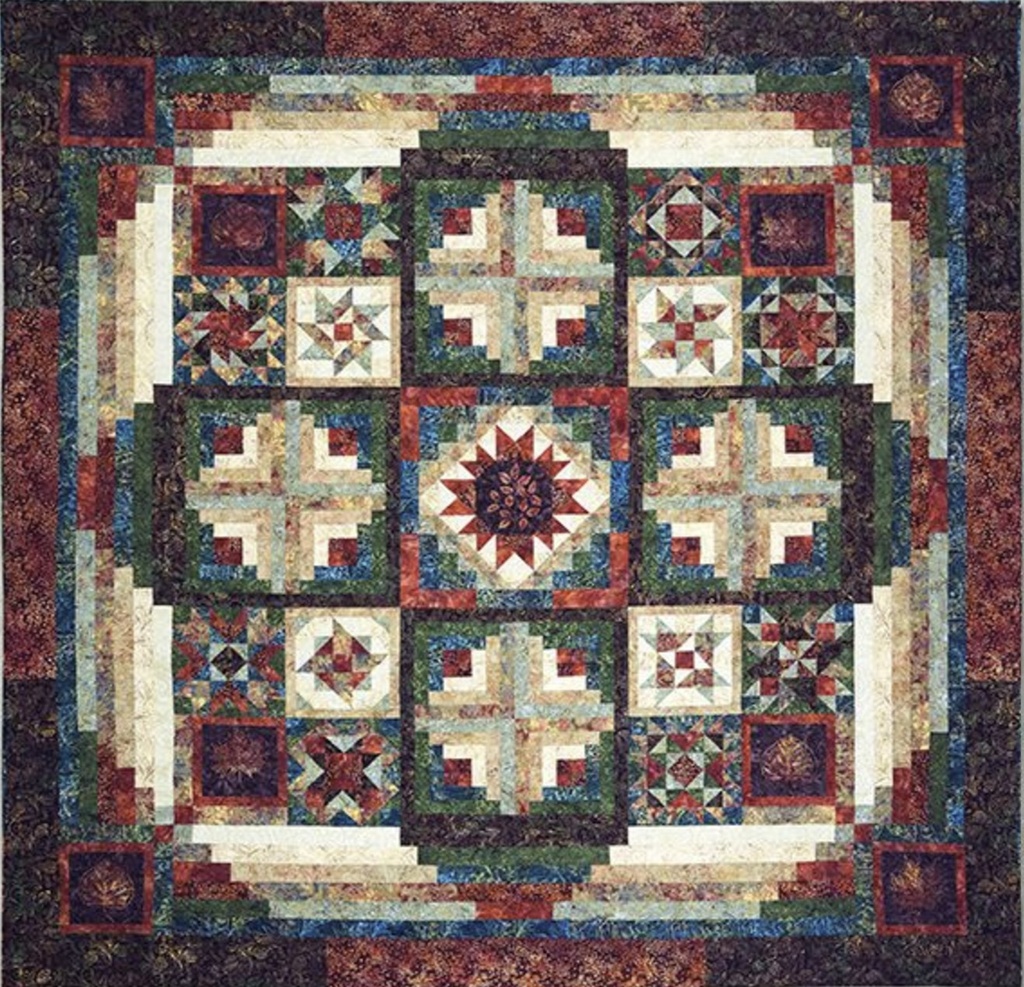 Forest Floor Quilt  Kit