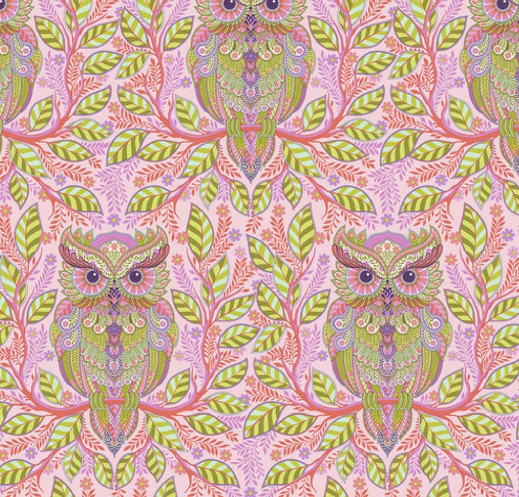 Full Moon Forest II Hootie Patootie Honey by Tula Pink for Free Spirit