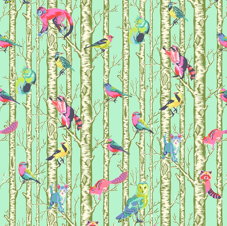 Full Moon Forest II Family Tree Enchanted by Tula Pink for Free Spirit Fabrics