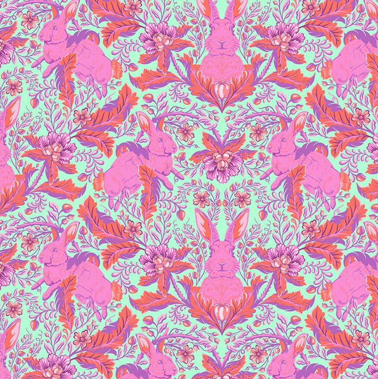 Full Moon Forest II Hoppy Blossom by Tula Pink for Free Spirit Fabrics