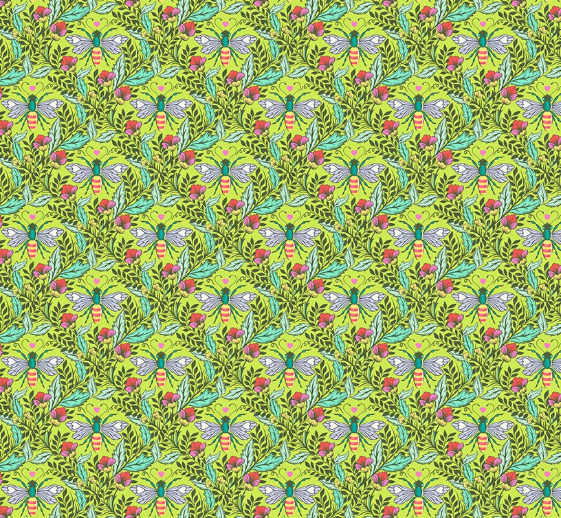 Full Moon Forest II Shake Your Honey Maker Enchanted by Tula Pink for Free Spirit Fabrics