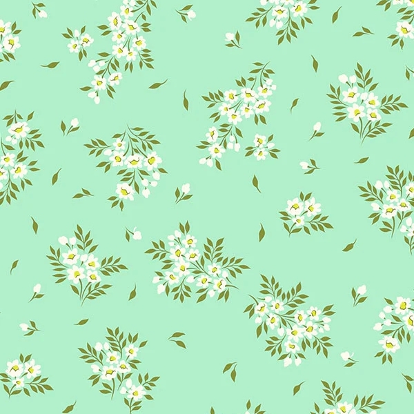 Tula Pink True Colors What a Ditz Spearmint by Tula Pink for Freespirit