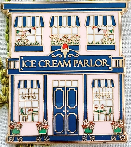 Ice Cream Parlor Magnetic Needle Minder from Flamingo Toes