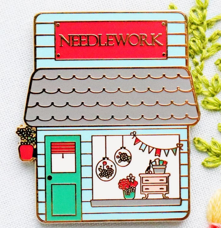 Needlework Shop Needle Minder from Flamingo Toes