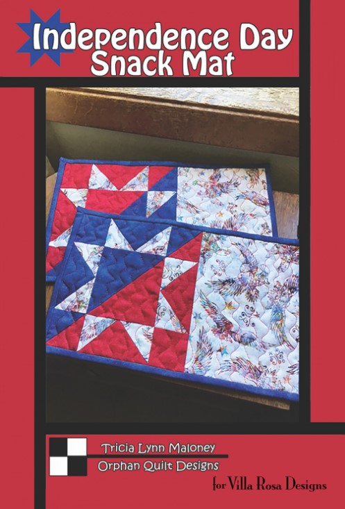 Independence Day Snack Mat Pattern by Tricia Lynn Maloney for Villa Rosa Designs