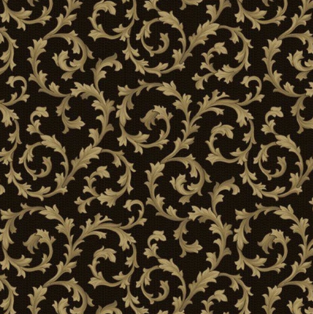 Bountiful Harvest Scroll Brown