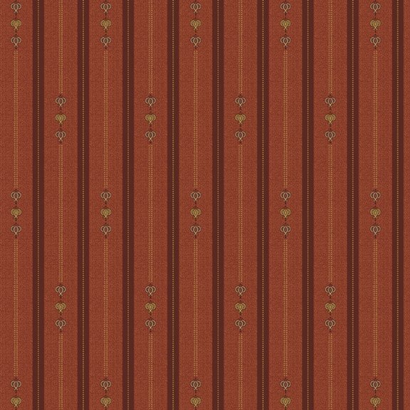 Bountiful Harvest Stripe Red