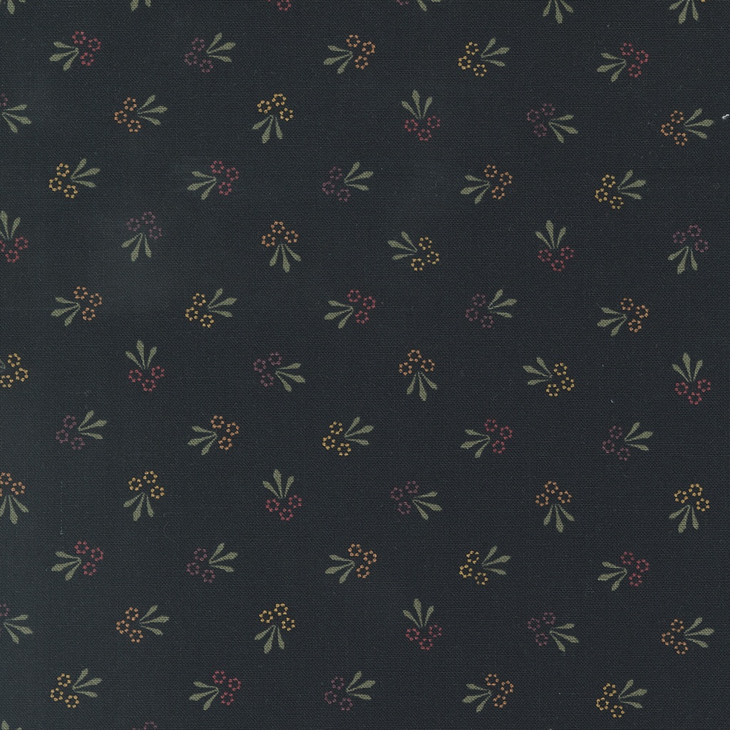 Daisy Lane Trio Mulch by Kansas Troubles for Moda 9761-19