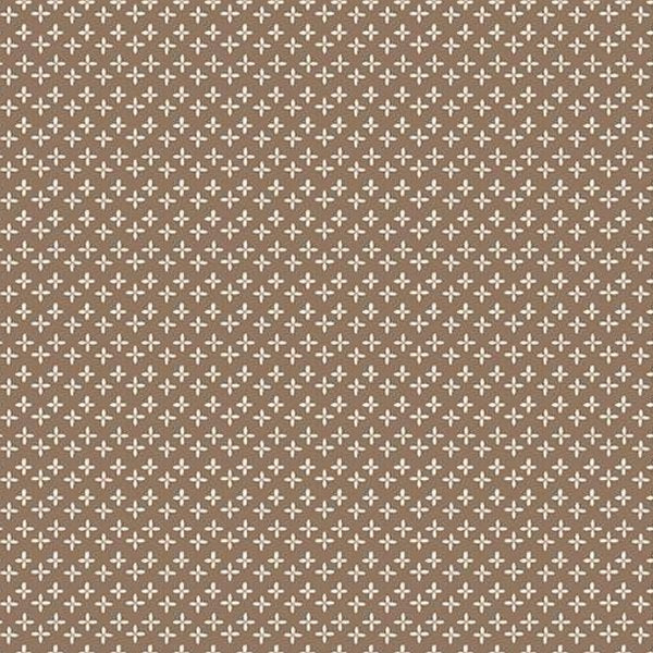 Calico Daisy Chestnut by Lori Holt for Riley Blake Designs