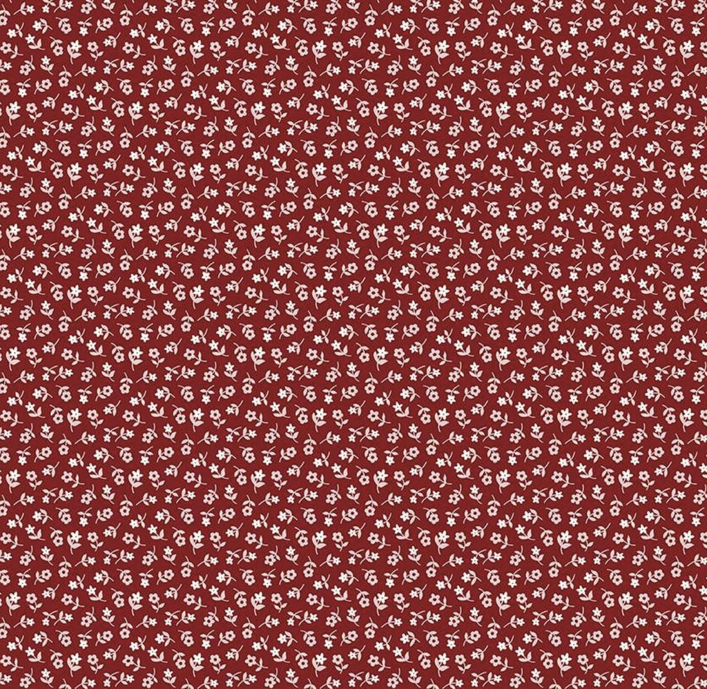 Calico Ditzy Beet Red by Lori Holt for Riley Blake Designs