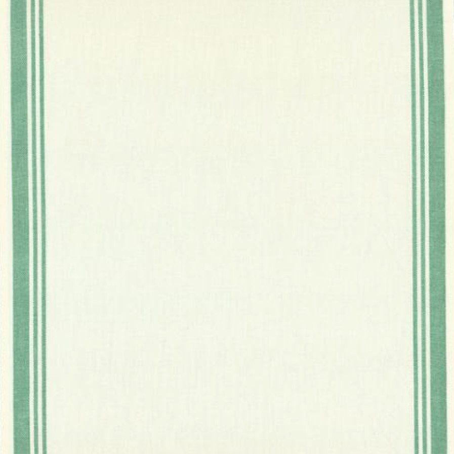 Toweling Green Stripe from Moda