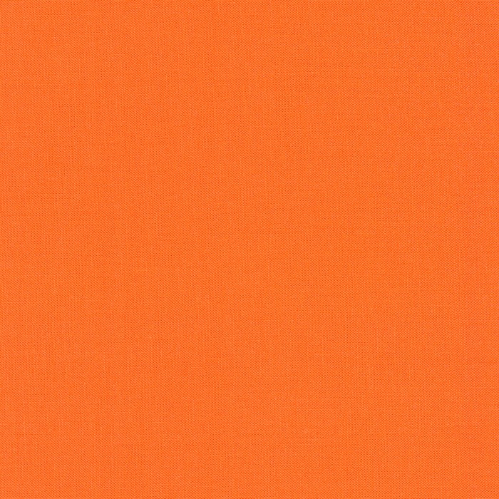 Kona Cotton Solids Carrot from Robert Kaufman