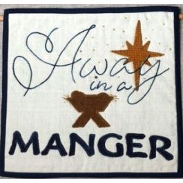 Away in a Manger Mini Quilt Kit