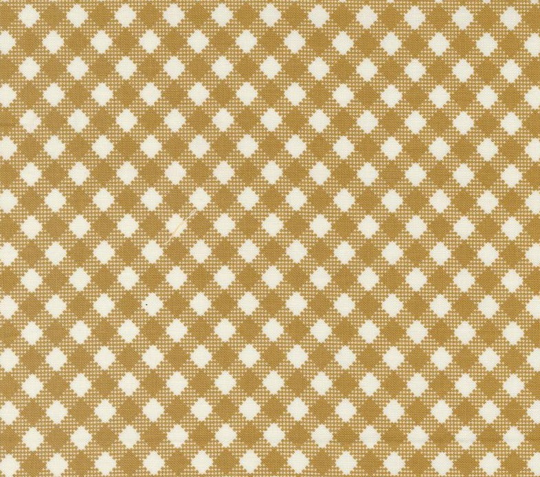 Farmstead Bias Gingham Haystack by Stacy Iest Hsu for Moda Fabrics