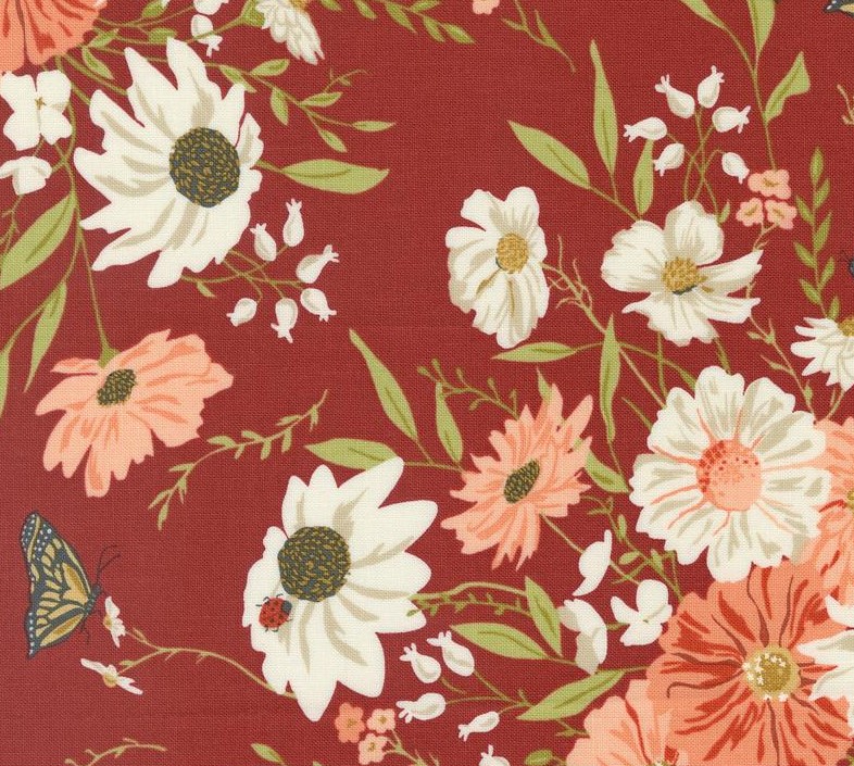 Farmstead Farm Fresh Flowers Baked Beans by Stacy Iest Hsu for Moda Fabrics