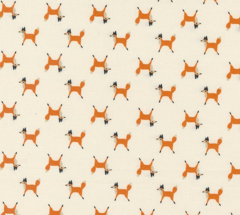 Woodland Wonder Fox Trot Cloud by Gingiber for Moda Fabrics