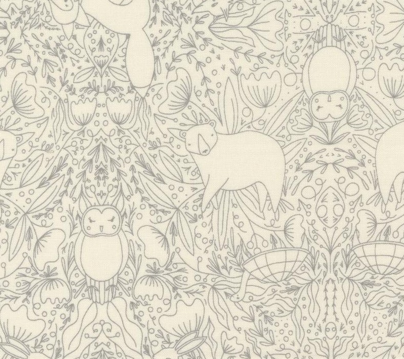 Woodland Wonder Frolic Cloud by Gingiber for Moda Fabrics