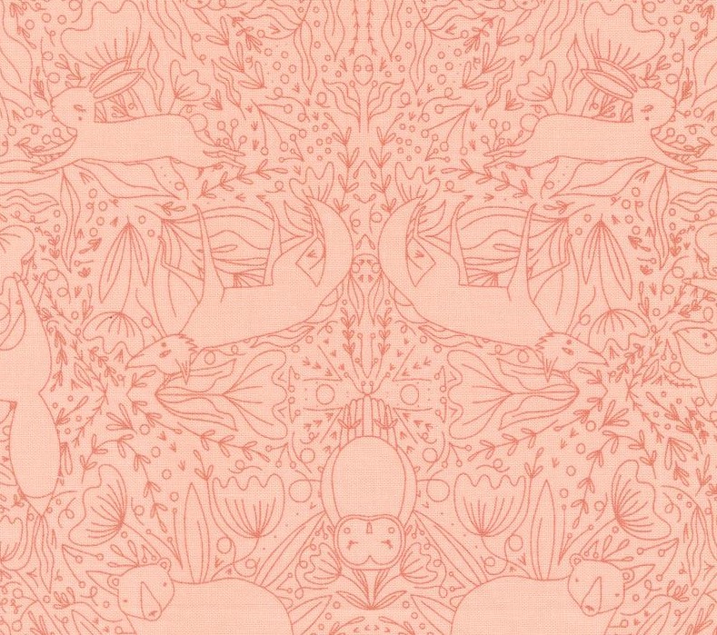 Woodland Wonder Frolic Blush by Gingiber for Moda Fabrics